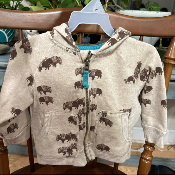 Osh kosh buffalo zip up jacket - Picture 1 of 2